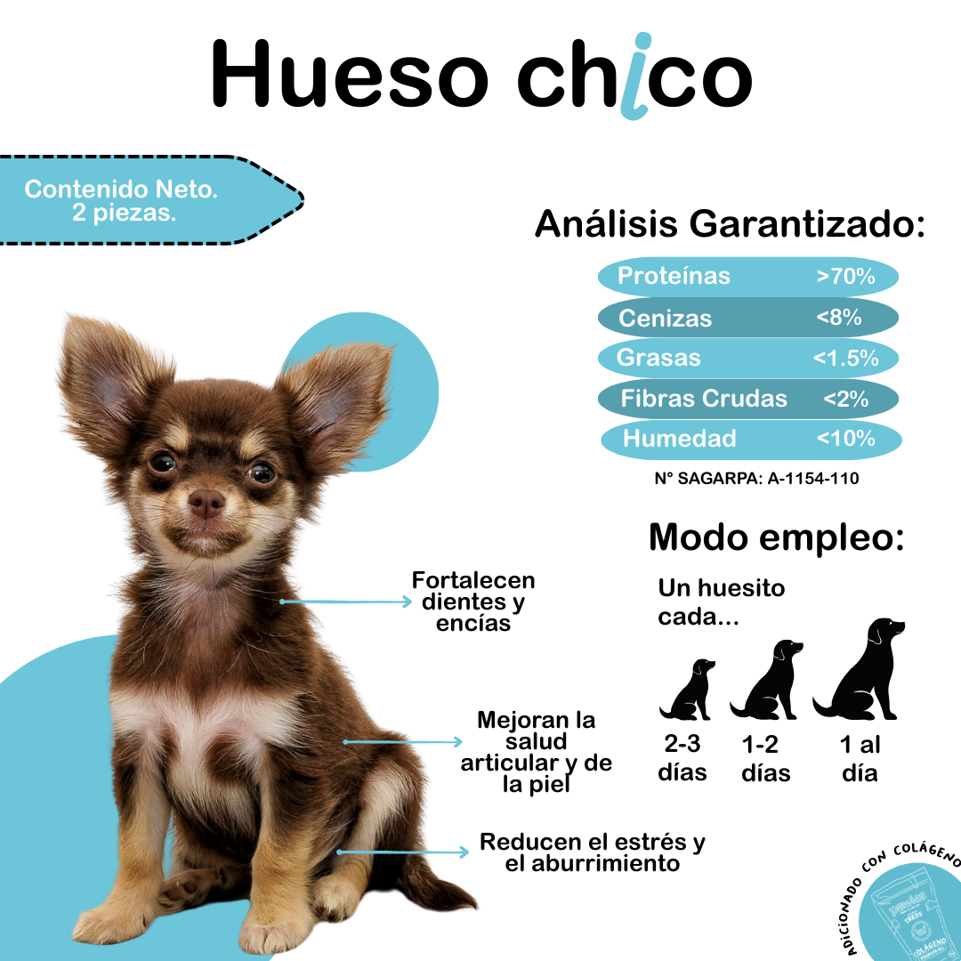 Hueso de carnaza chico