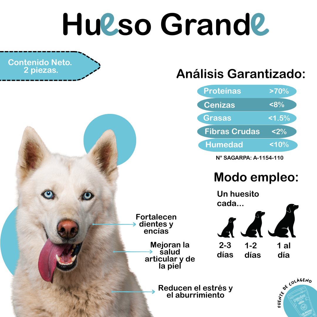 Hueso de carnaza grande